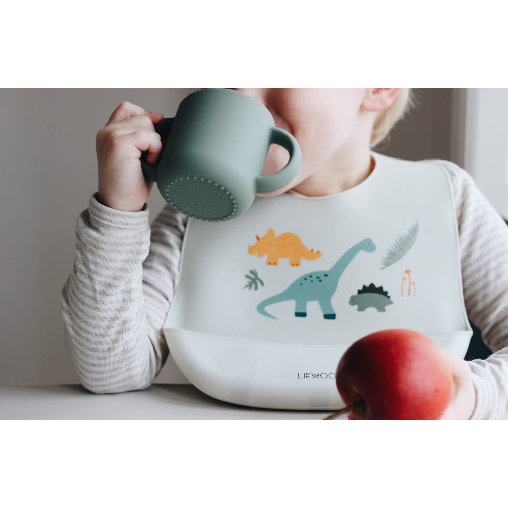 Liewood Silikon Lätzchen-Set Tilda, Dino Mix Liewood Silikon Lätzchen-Set Tilda, Dino Mix