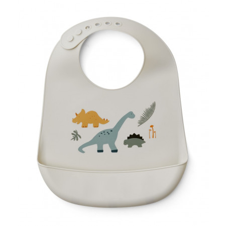 Liewood Silikon Lätzchen-Set Tilda, Dino Mix Liewood Silikon Lätzchen-Set Tilda, Dino Mix