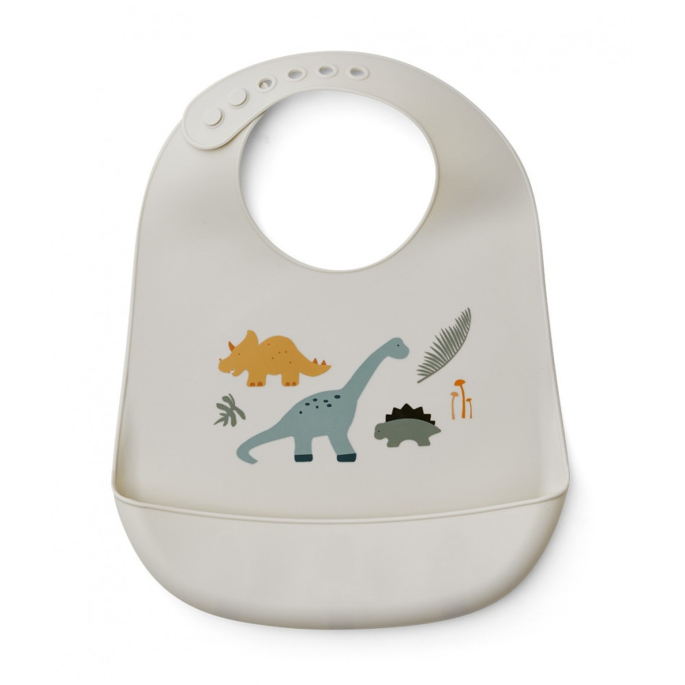 Liewood Silikon Lätzchen-Set Tilda, Dino Mix Liewood Silikon Lätzchen-Set Tilda, Dino Mix
