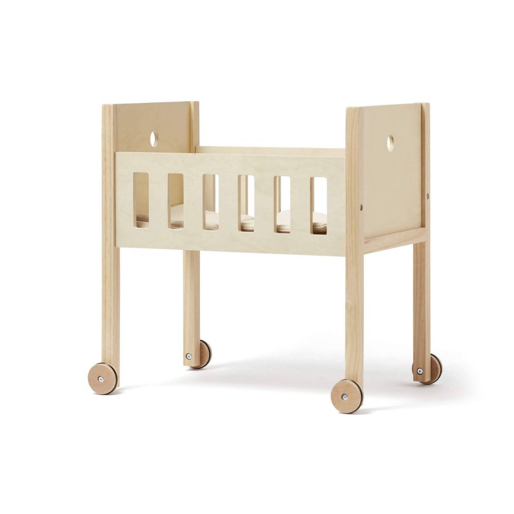 Kids Concept Puppenbett aus Holz Natur