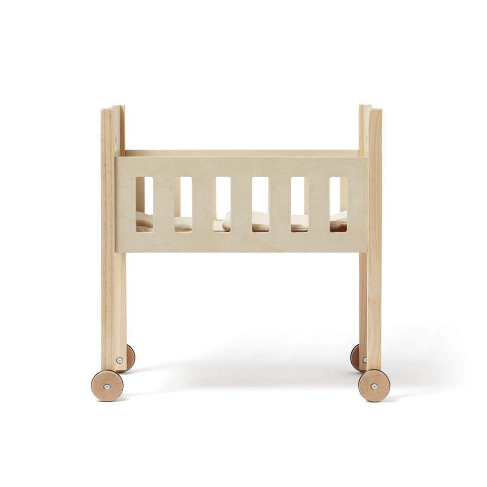 Kids Concept Puppenbett aus Holz Natur
