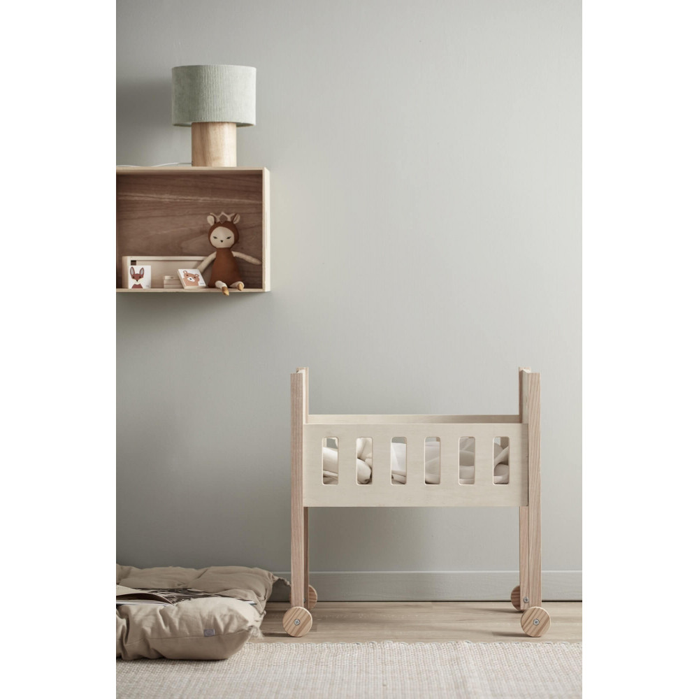Kids Concept Puppenbett aus Holz Natur