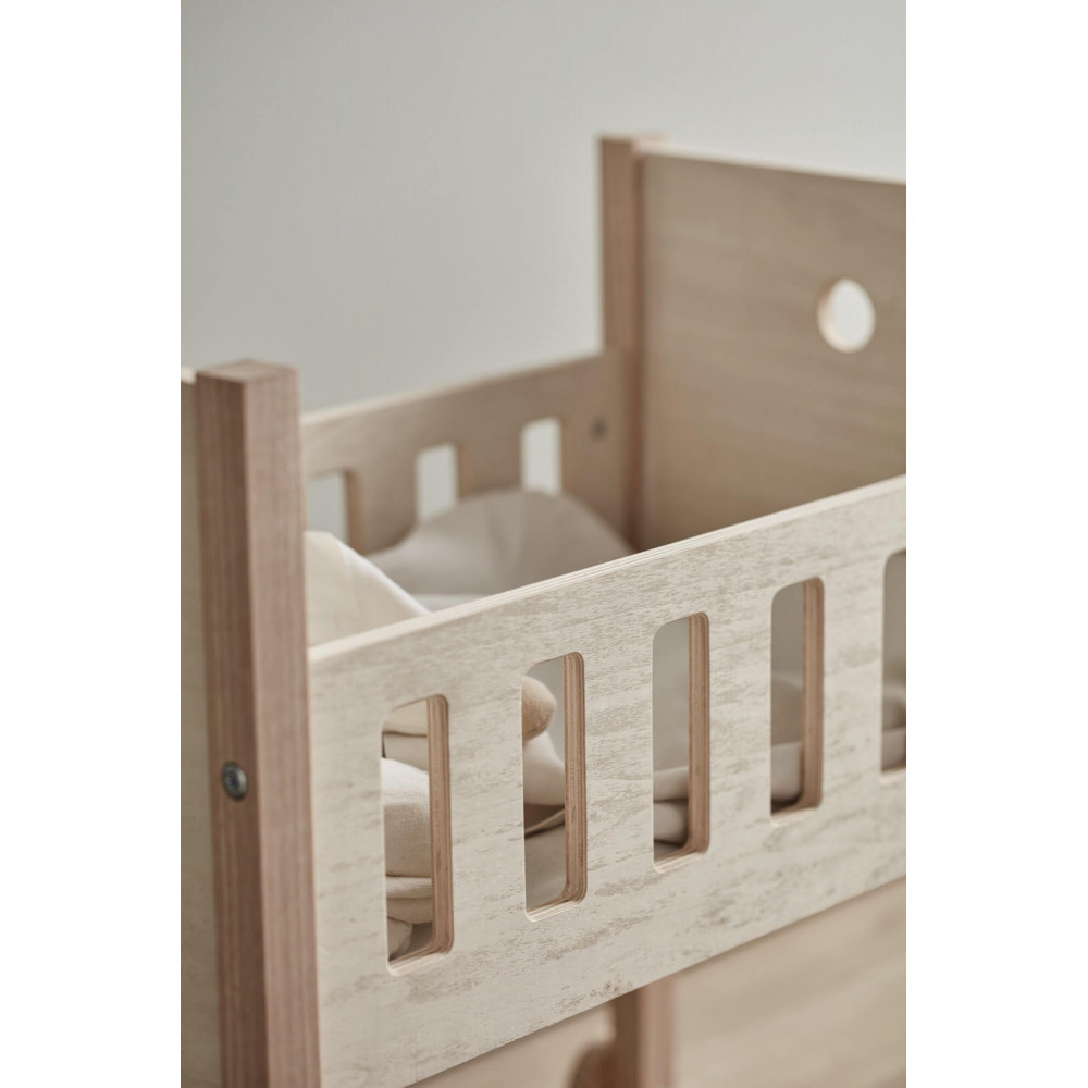 Kids Concept Puppenbett aus Holz Natur