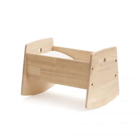 Kids Concept Puppenwiege aus Holz Natur