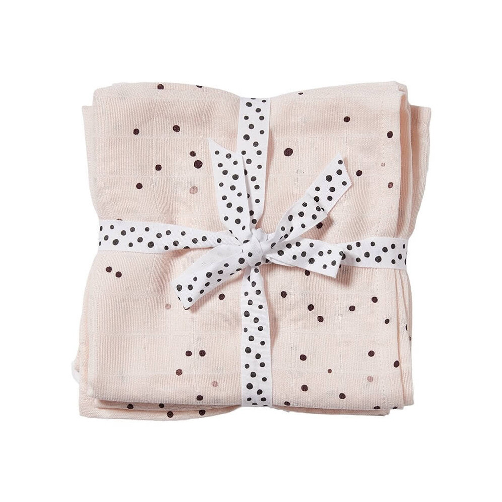 Done by Deer Spucktücher Set Dreamy dots powder Done by Deer Spucktücher Set Dreamy dots powder