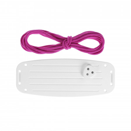 Lillagunga Kinderschaukel Birke weiss - Seile fuchsia Lillagunga Kinderschaukel Birke weiss - Seile fuchsia