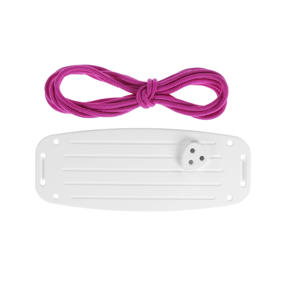 Lillagunga Kinderschaukel Birke weiss - Seile fuchsia Lillagunga Kinderschaukel Birke weiss - Seile fuchsia