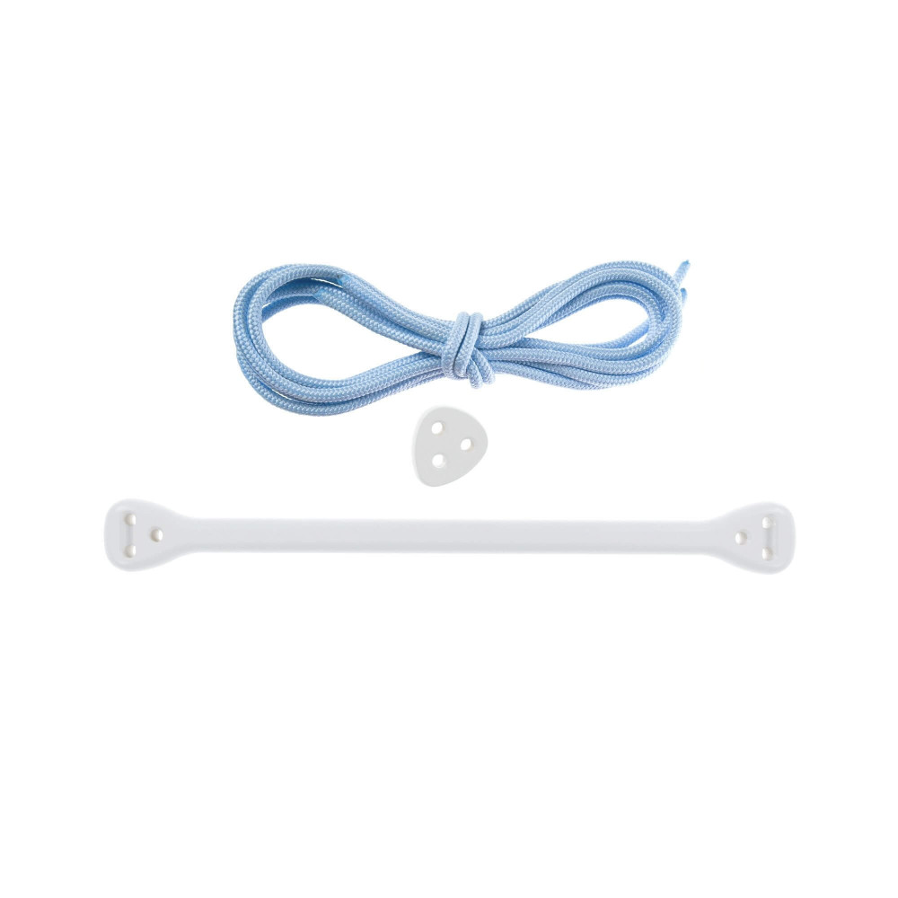 Lillagunga Trapez Bone Birke weiss - Seile blau Lillagunga Trapez Bone Birke weiss - Seile blau