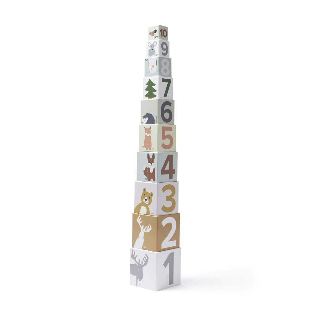 Kids Concept Stapelturm 1-10 Edvin Kids Concept Stapelturm 1-10 Edvin