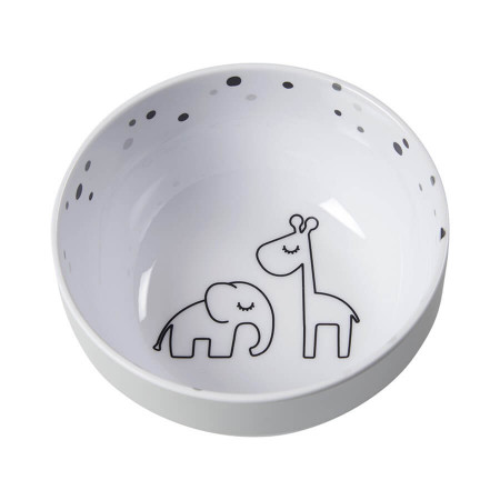 Done by Deer Yummy Mini Kinderschüssel Dreamy Dots, grau