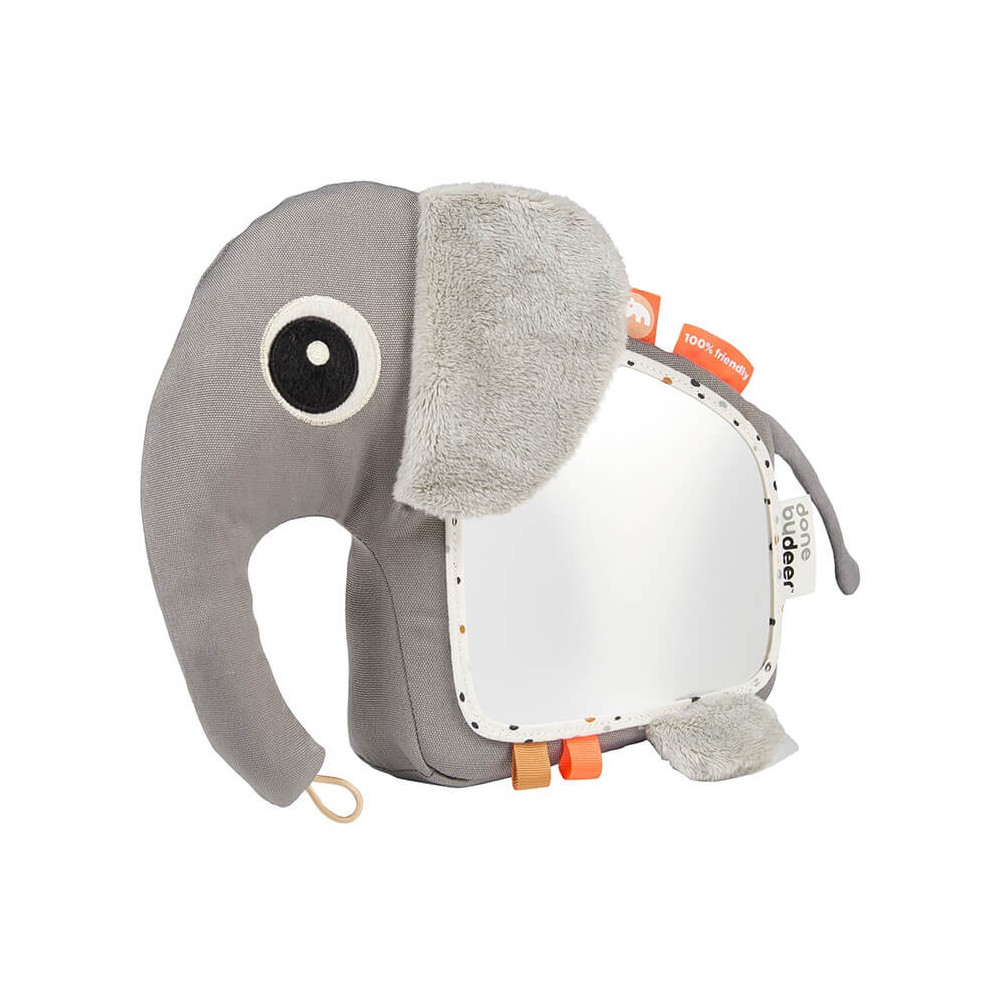 Done by Deer Baby Activity Spiegel, Elphee grau Done by Deer Baby Activity Spiegel, Elphee grau