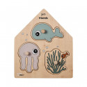 Done by Deer Puzzle "Sea Friends" aus Holz