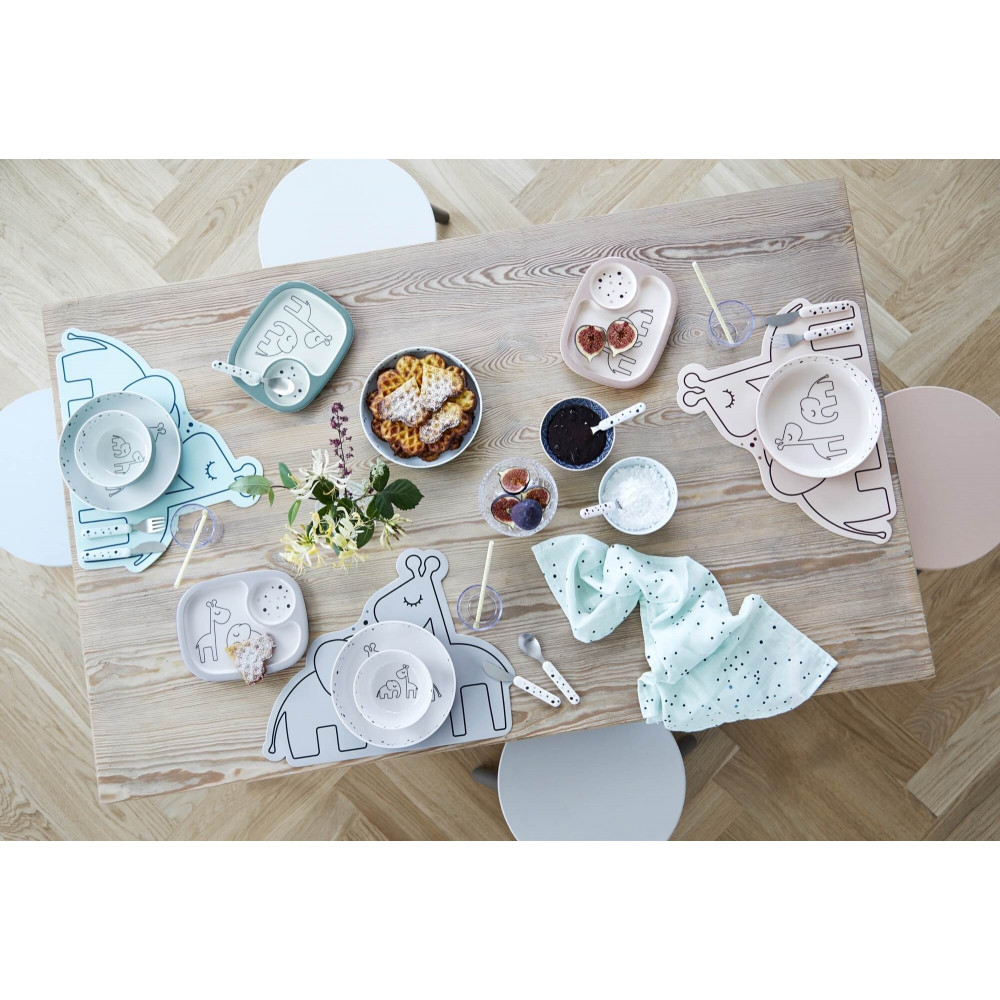 Done by Deer Platzset Dreamy Dots blau Done by Deer Platzset Dreamy Dots blau