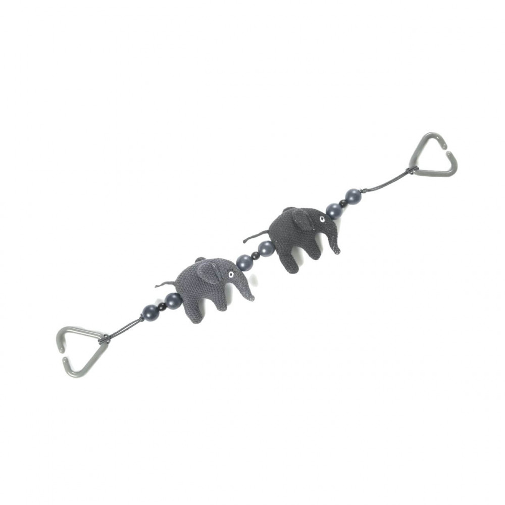 Smallstuff Kinderwagenkette Elefant grau Smallstuff Kinderwagenkette Elefant grau