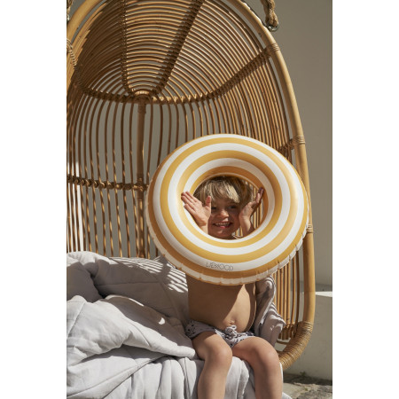 Liewood Schwimmreifen Baloo Gelb / Creme gestreift Liewood Schwimmreifen Baloo Gelb / Creme gestreift
