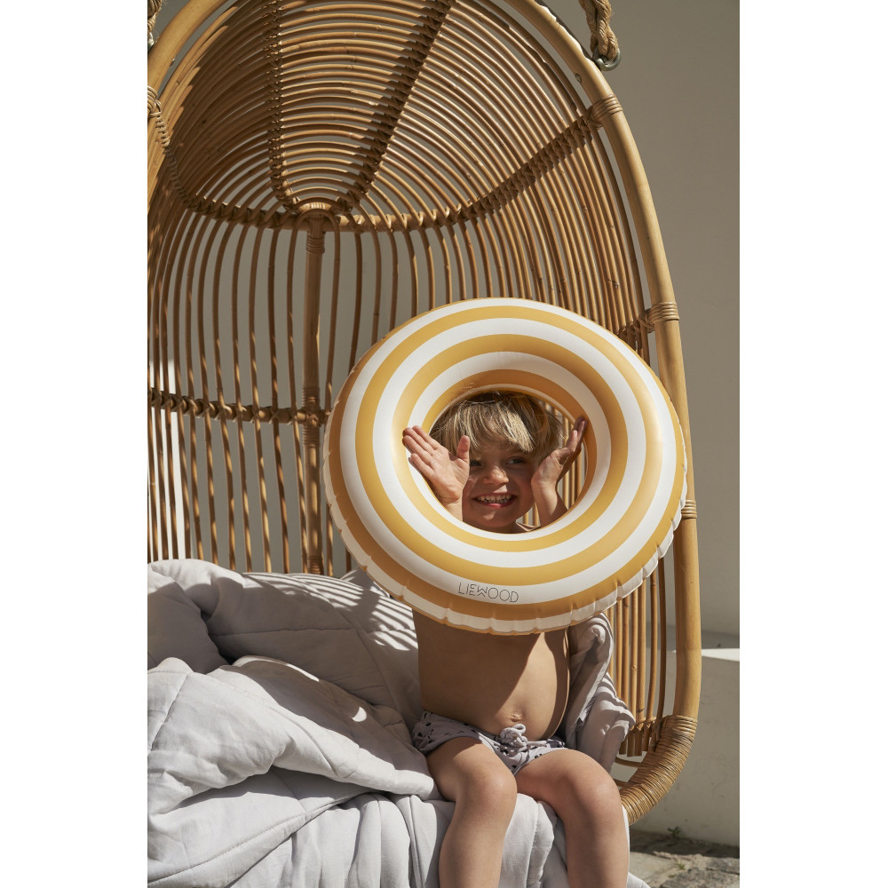 Liewood Schwimmreifen Baloo Gelb / Creme gestreift Liewood Schwimmreifen Baloo Gelb / Creme gestreift