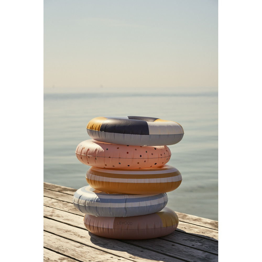 Liewood Schwimmreifen Baloo Gelb / Creme gestreift Liewood Schwimmreifen Baloo Gelb / Creme gestreift
