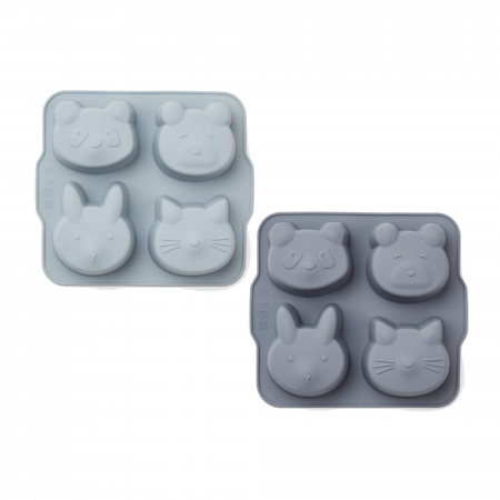 Liewood Backformen Mariam aus Silikon, blue mix