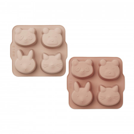Liewood Backformen Mariam aus Silikon, rose mix