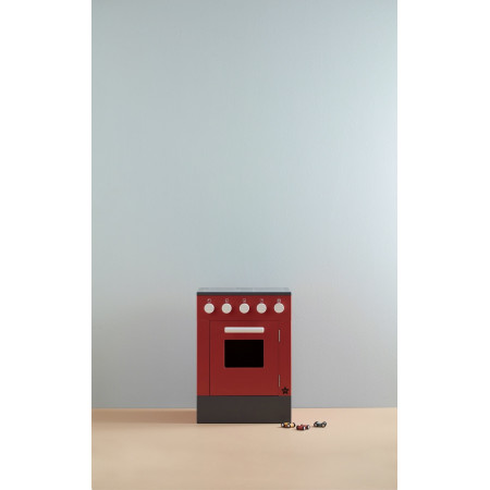 Kids Concept Kinderherd aus Holz, rot