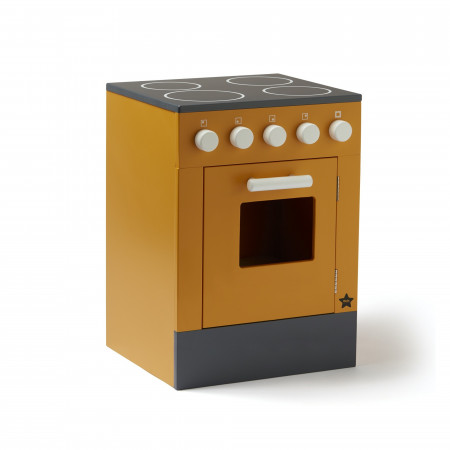 Kids Concept Kinderherd aus Holz, gelb