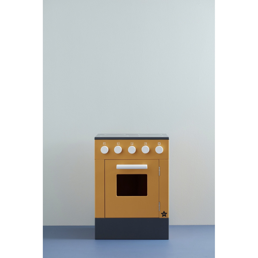 Kids Concept Kinderherd aus Holz, gelb