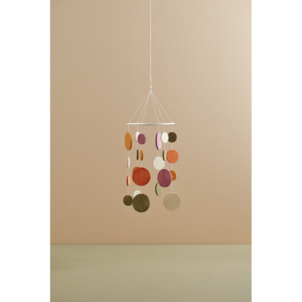 Kids Concept Mobile aus Holz, orange Kids Concept Mobile aus Holz, orange