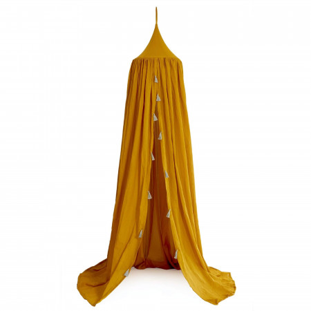 Roommate Baldachin aus Bio-Baumwolle, Yellow ochre Roommate Baldachin aus Bio-Baumwolle, Yellow ochre