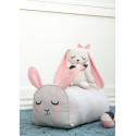 Roommate Pouf Hase, grey