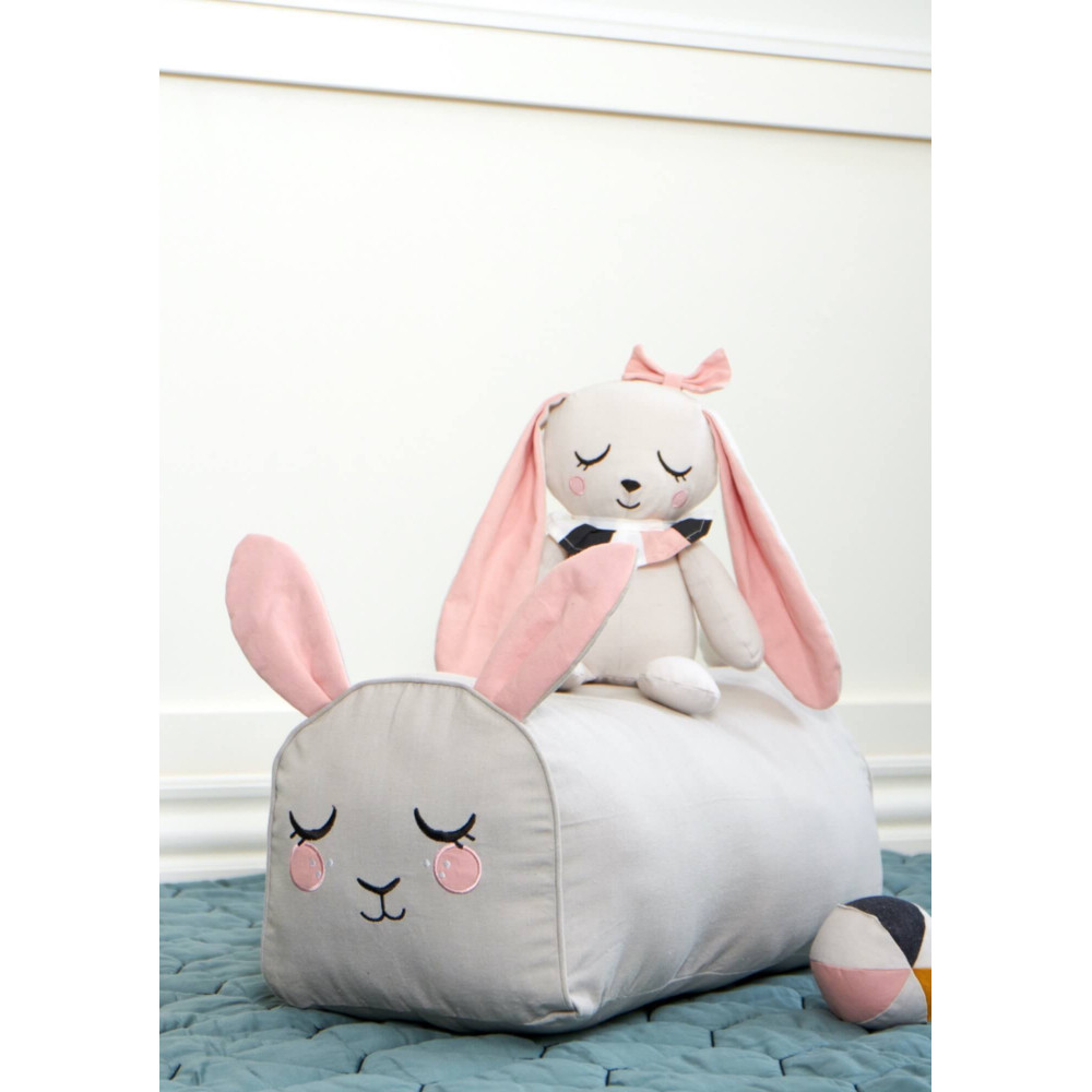 Roommate Pouf Hase, grey Roommate Pouf Hase, grey