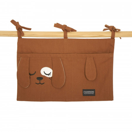 Roommate Betttasche aus Bio-Baumwolle, Hund Roommate Betttasche aus Bio-Baumwolle, Hund