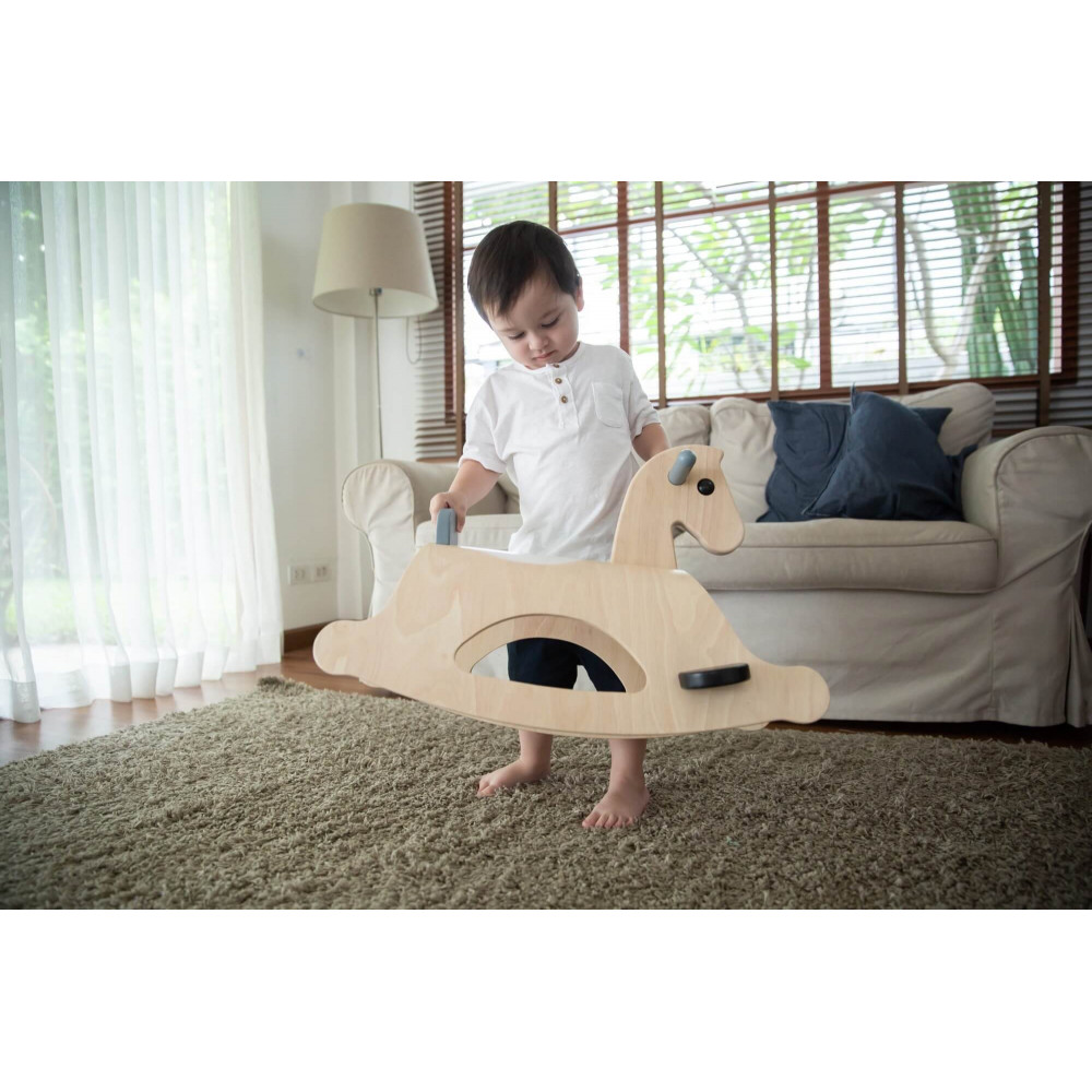PlanToys Schaukelpferd Palomino Mono PlanToys Schaukelpferd Palomino Mono