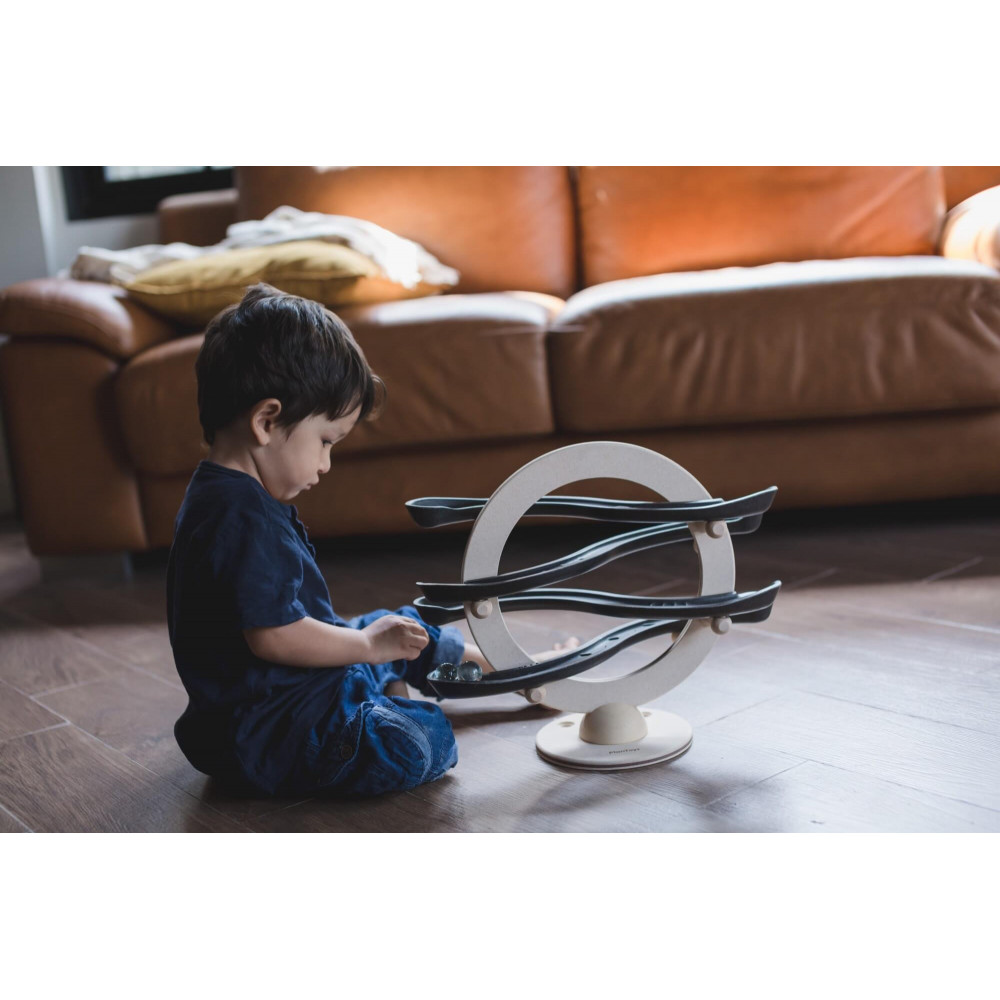PlanToys Kugelbahn CURVY CLICK CLACK PlanToys Kugelbahn CURVY CLICK CLACK