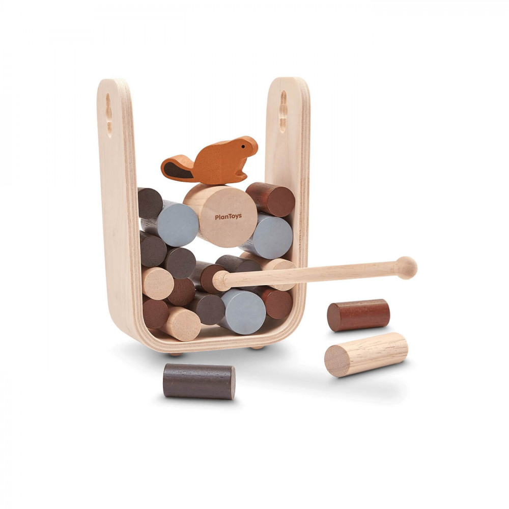 PlanToys Holzspiel Timber Tumble PlanToys Holzspiel Timber Tumble