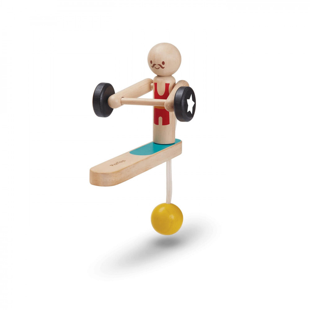 PlanToys Holzspiel Gewichtheber PlanToys Holzspiel Gewichtheber