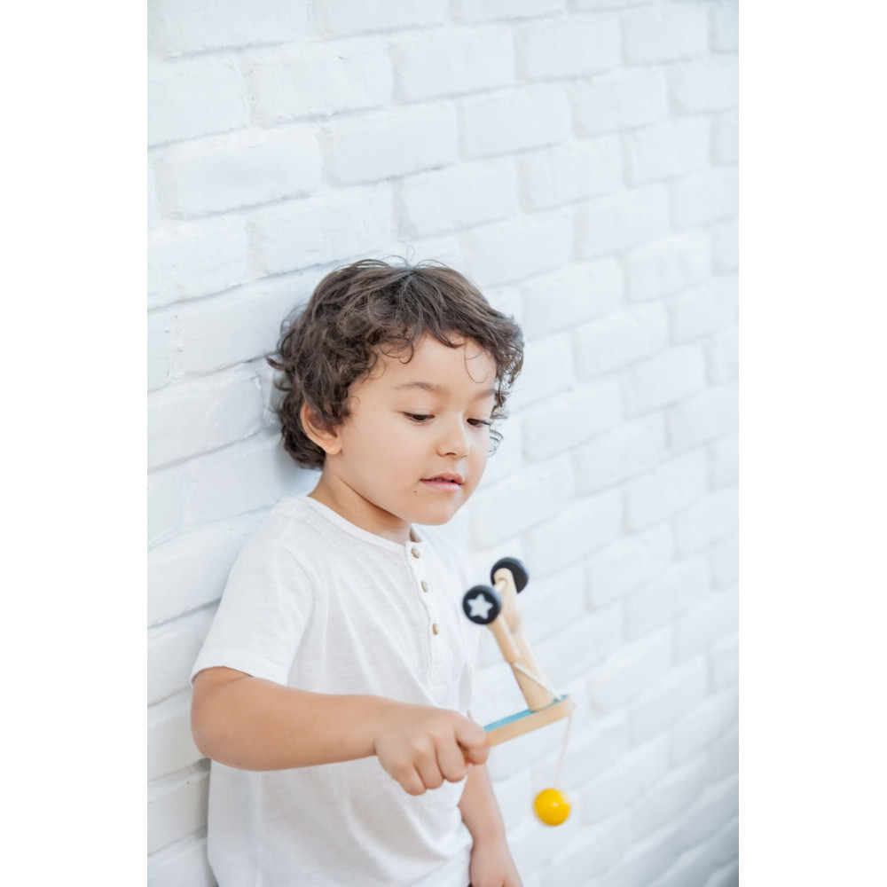 PlanToys Holzspiel Gewichtheber PlanToys Holzspiel Gewichtheber