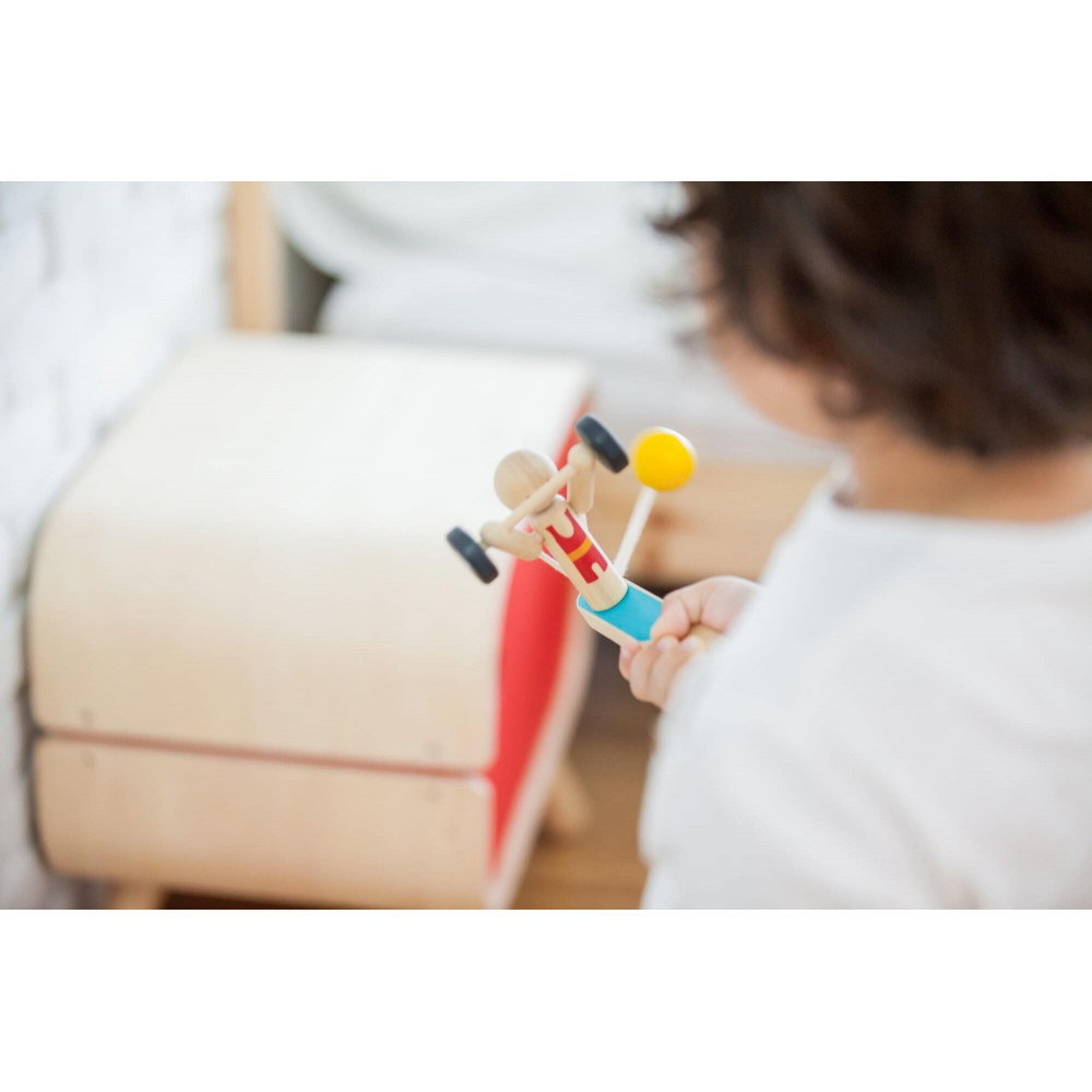 PlanToys Holzspiel Gewichtheber PlanToys Holzspiel Gewichtheber