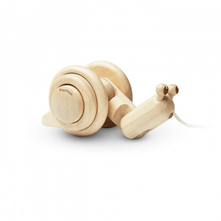 PlanToys Nachziehschnecke natur PlanToys Nachziehschnecke natur