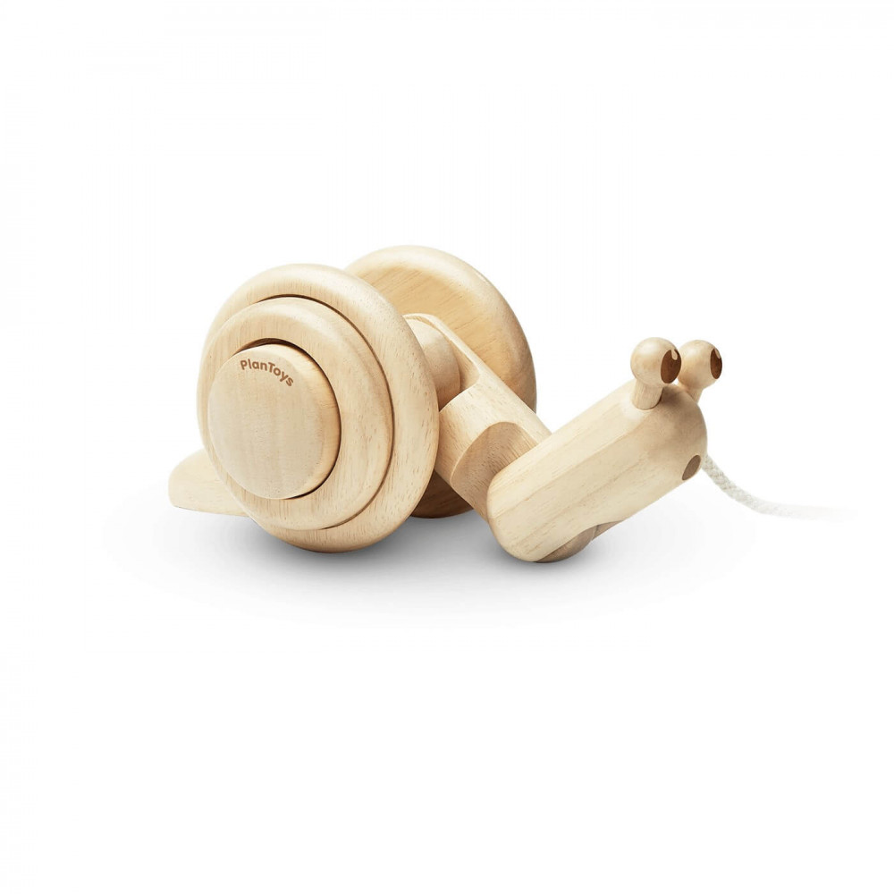 PlanToys Nachziehschnecke natur PlanToys Nachziehschnecke natur