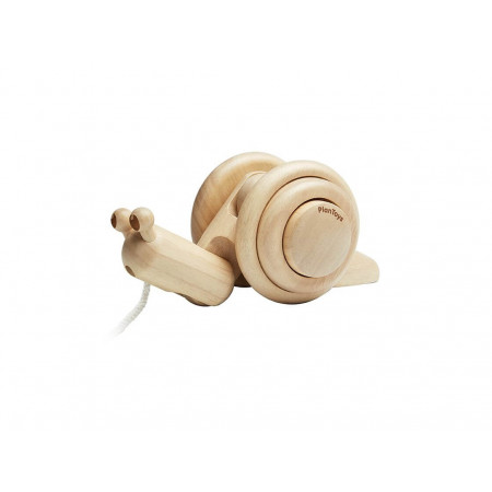PlanToys Nachziehschnecke natur PlanToys Nachziehschnecke natur