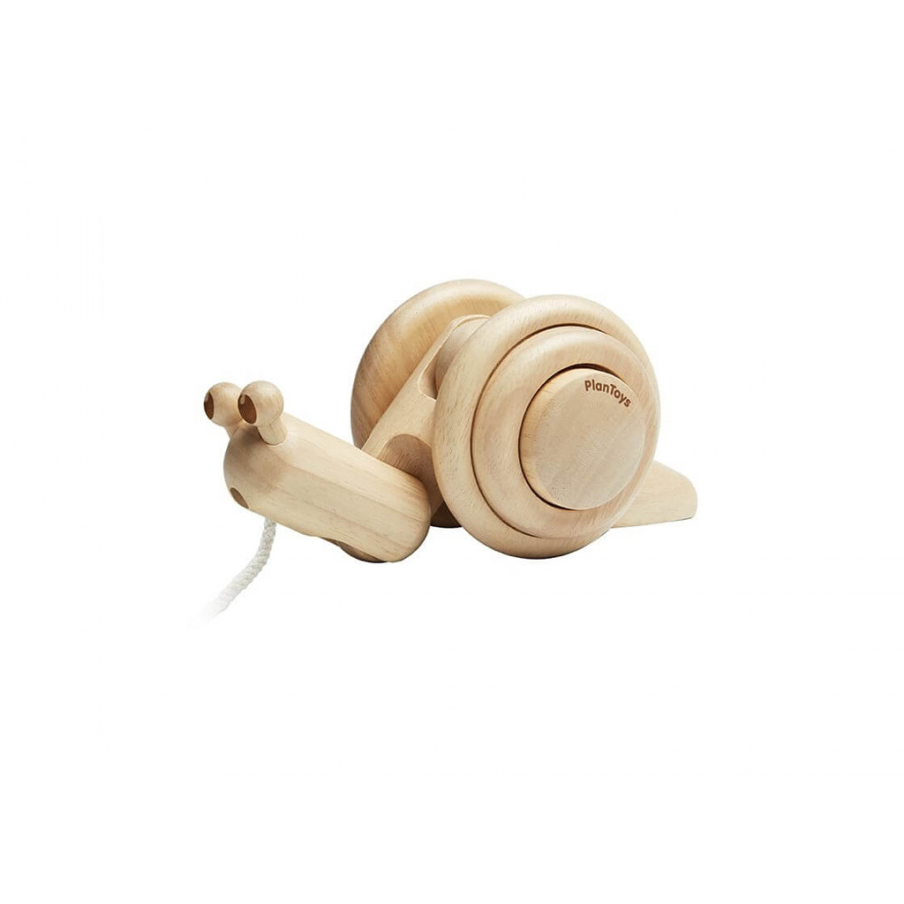 PlanToys Nachziehschnecke natur PlanToys Nachziehschnecke natur