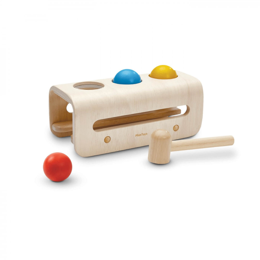 PlanToys Hammerbank mit Kugeln PlanToys Hammerbank mit Kugeln