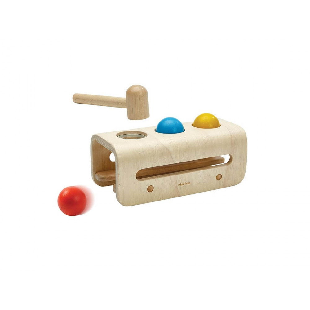 PlanToys Hammerbank mit Kugeln PlanToys Hammerbank mit Kugeln