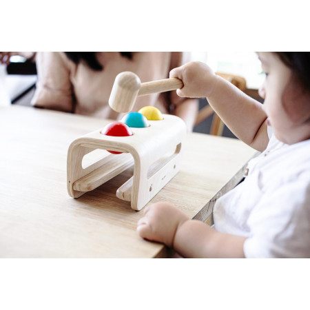 PlanToys Hammerbank mit Kugeln PlanToys Hammerbank mit Kugeln