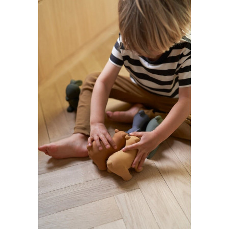 Liewood David Spielfiguren 3er Set aus Naturkautschuk, Blue multi mix Liewood David Spielfiguren 3er Set aus Naturkautschuk, Blue multi mix