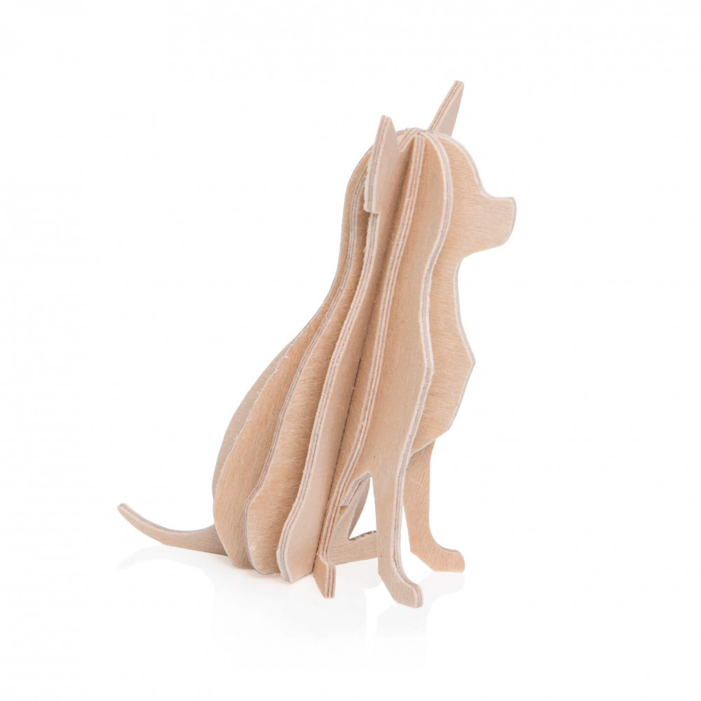 Lovi Holzfigur Chihuahua 6 cm natur Lovi Holzfigur Chihuahua 6 cm natur