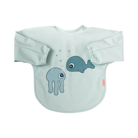 Done by Deer Ärmellätzchen Sea friends, blau Done by Deer Ärmellätzchen Sea friends, blau