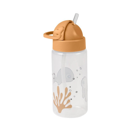 Done by Deer Kinder Trinkflasche Sea Friends, senfgelb Done by Deer Kinder Trinkflasche Sea Friends, senfgelb
