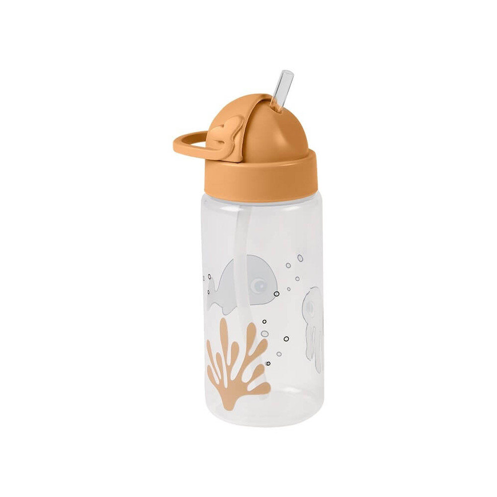 Done by Deer Kinder Trinkflasche Sea Friends, senfgelb Done by Deer Kinder Trinkflasche Sea Friends, senfgelb