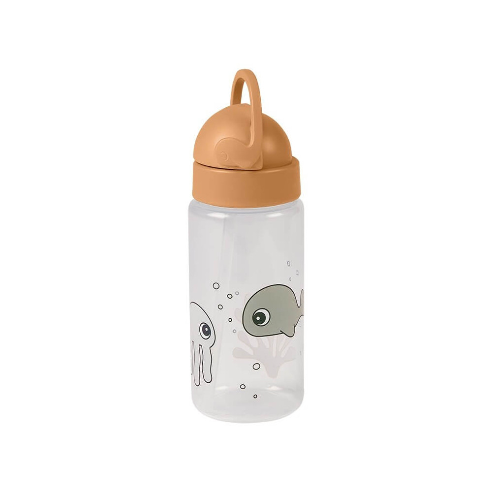Done by Deer Kinder Trinkflasche Sea Friends, senfgelb Done by Deer Kinder Trinkflasche Sea Friends, senfgelb